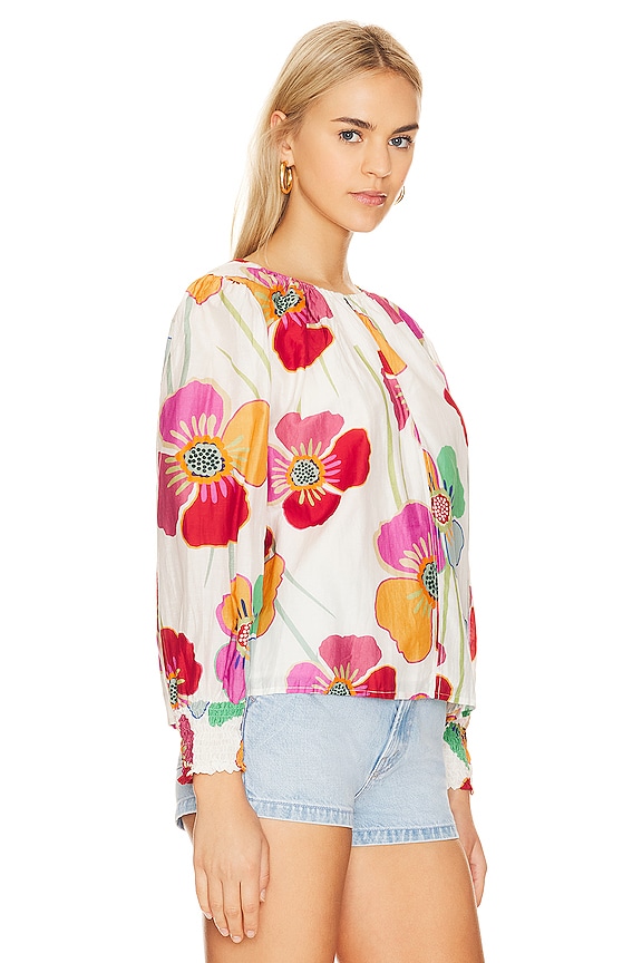 view 2 of 4 BLUSA AVERY in Cream Floral
