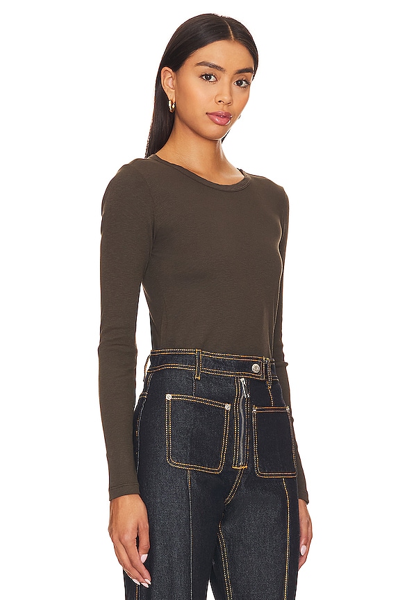 view 2 of 4 TOP MANCHES LONGUES BAYLER in Army