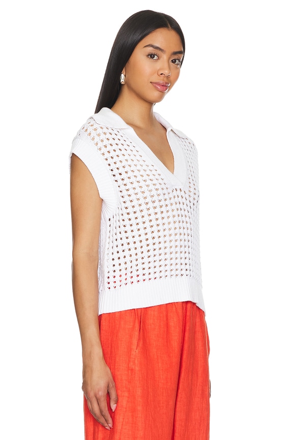 view 2 of 4 Taye Vest in White