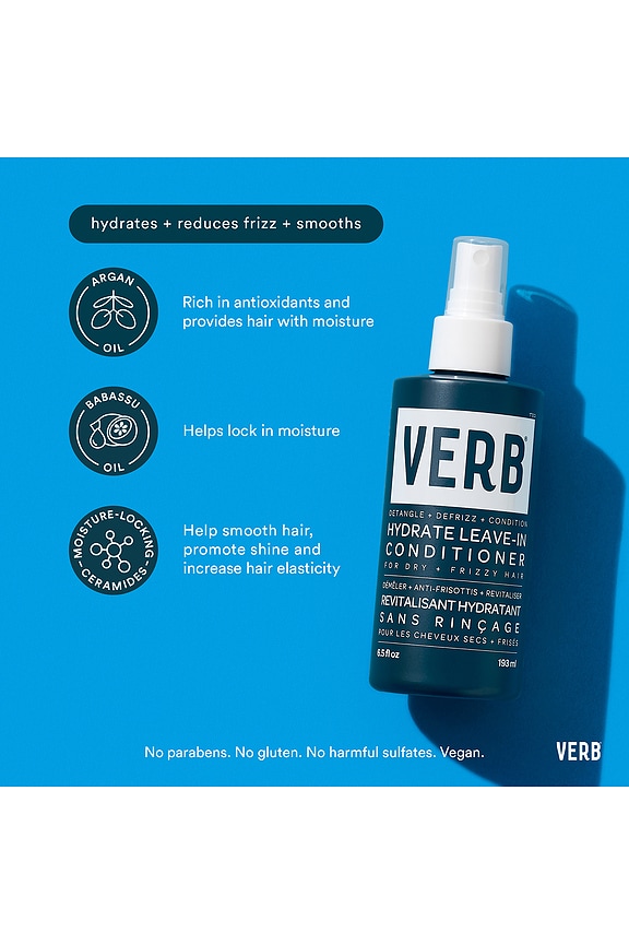 view 2 of 10 CONDICIONADOR SEM ENXÁGUE (LEAVE-IN) HYDRATE LEAVE-IN CONDITIONER in 