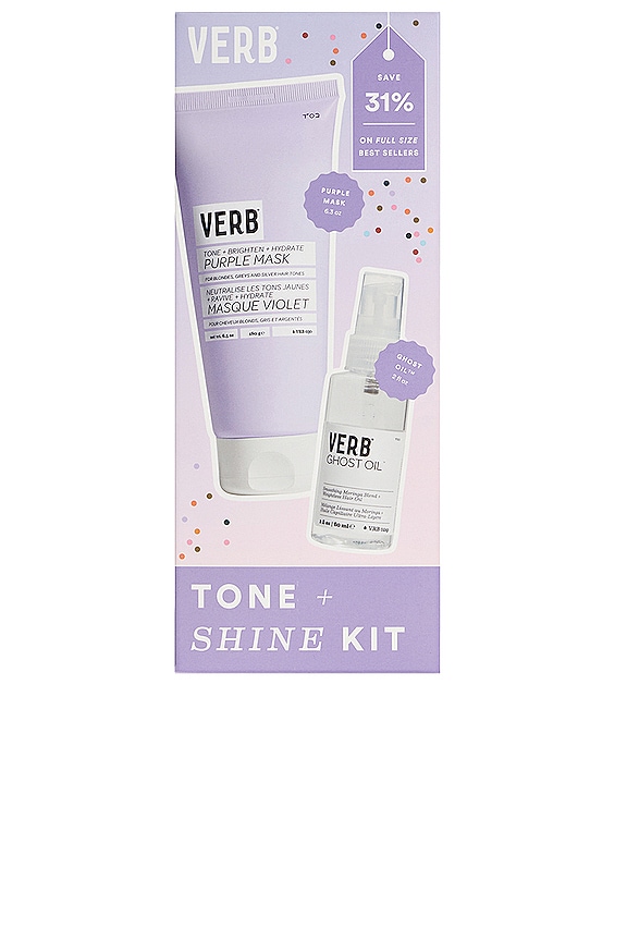 view 2 of 2 Purple Mask + Ghost Oil Kit in 