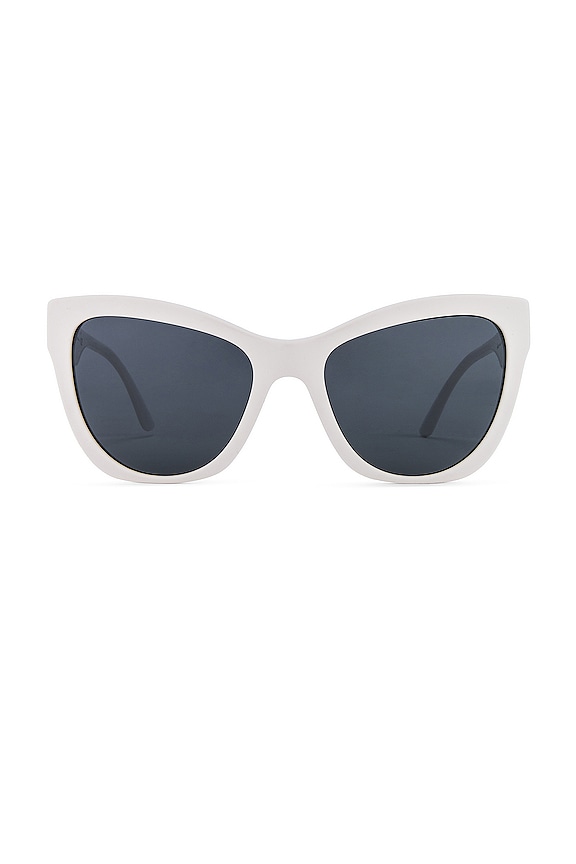 view 1 of 3 GAFAS DE SOL RECTANGLE in White & Dark Grey