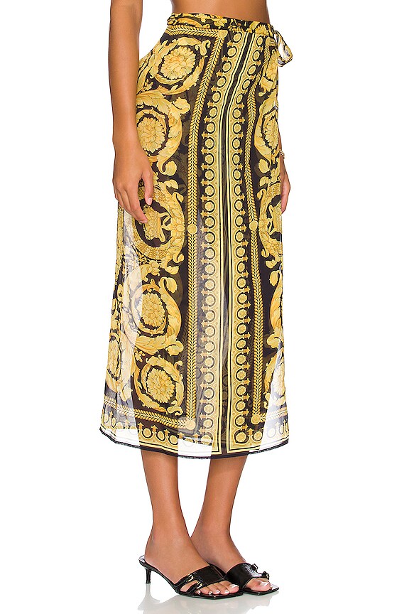 view 2 of 4 Sarong in Black & Gold