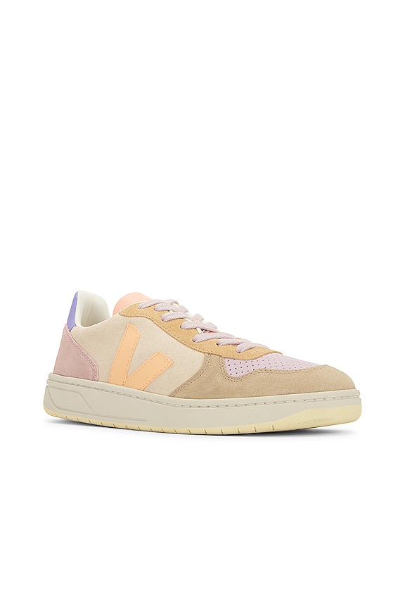 view 2 of 6 V-10 Sneaker in Multicolor Peach