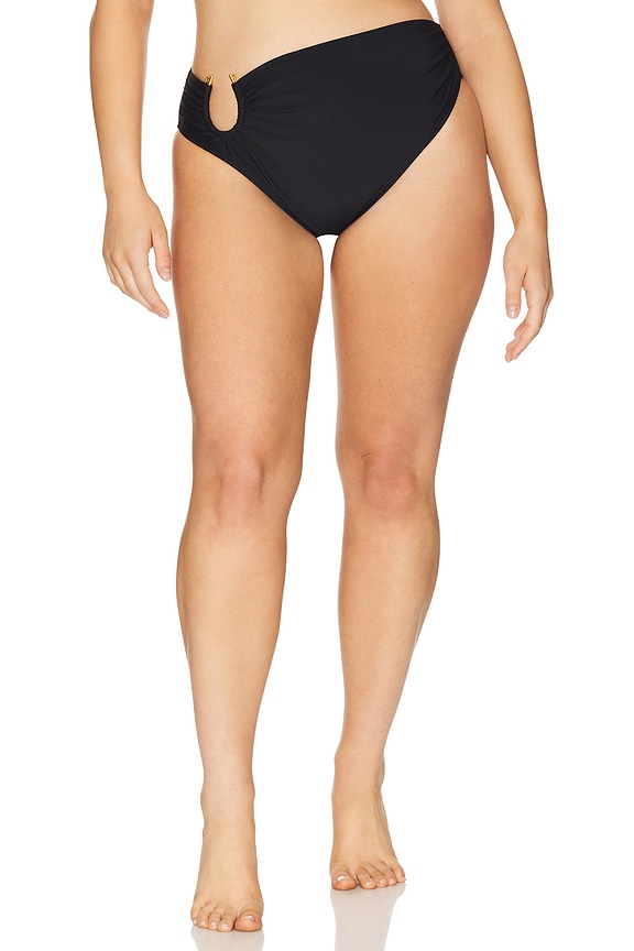 view 2 of 8 Sofia Bikini Bottom in Black