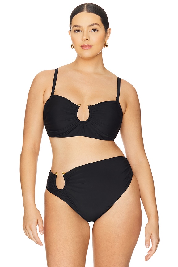 view 2 of 8 Sofia Bikini Top in Black