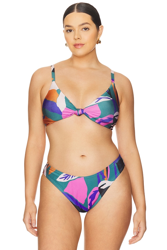 view 2 of 8 Vista Bikini Top in Lush