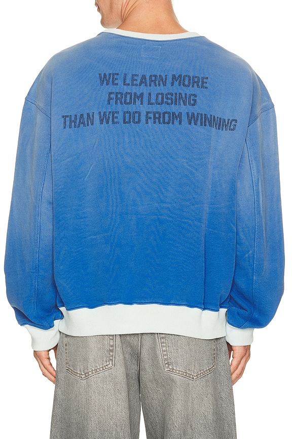 view 2 of 4 x Peanuts Lucy Ragtime Crewneck Sweater in Light Blue