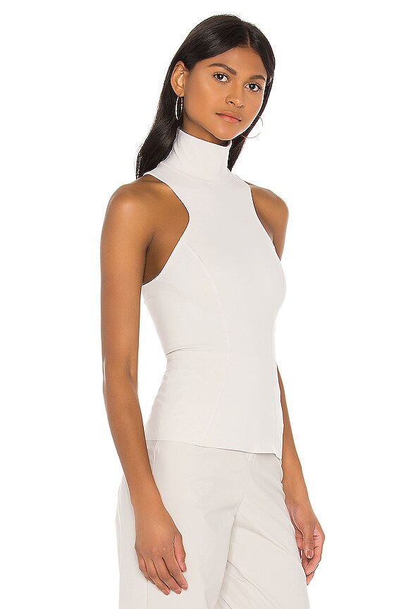 view 2 of 4 X CRK Turtleneck Tank in Stone