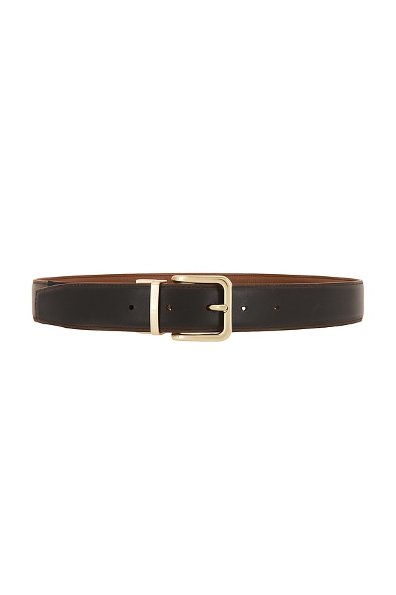 view 2 of 6 CEINTURE in Saddle & Cacao Brown