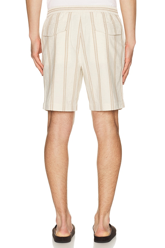 view 2 of 4 Cove Stripe Short in Midland & Smock White