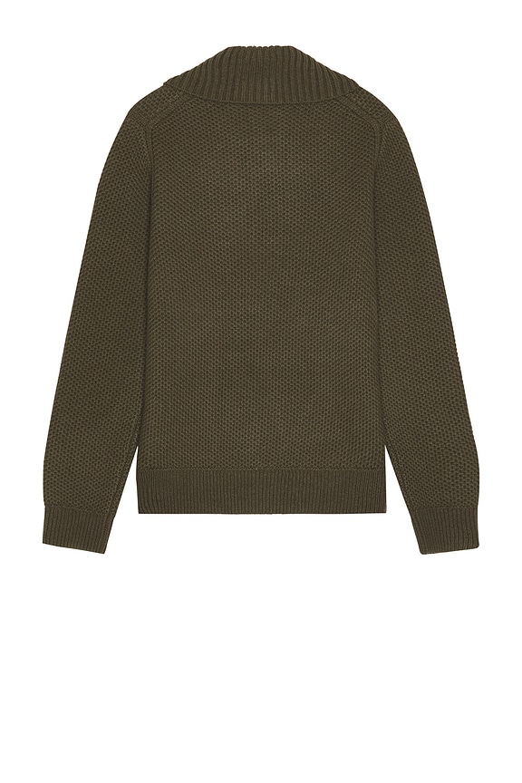 view 2 of 4 Long Sleeve Mockneck Sweater in Leaf