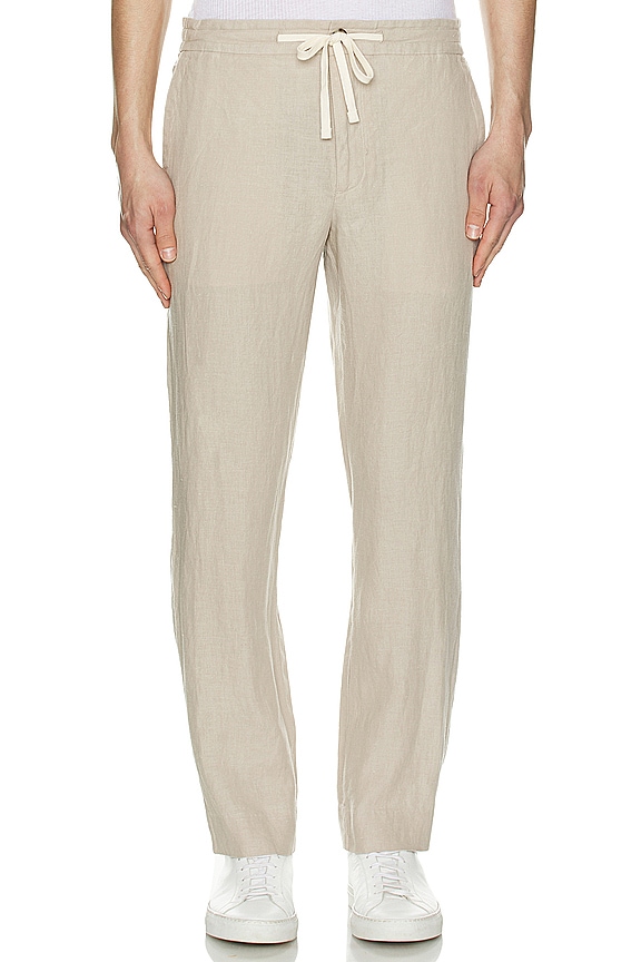 view 1 of 4 Lightweight Hemp Pant in Pumice Rock