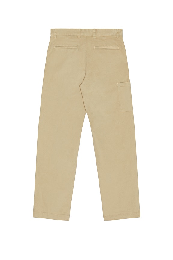 view 2 of 5 Peached Cotton Henry Pant in Terrapin