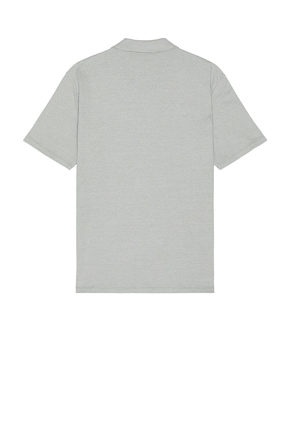 view 2 of 4 Short Sleeve Johnny Polo in Broad Leaf & Optic White