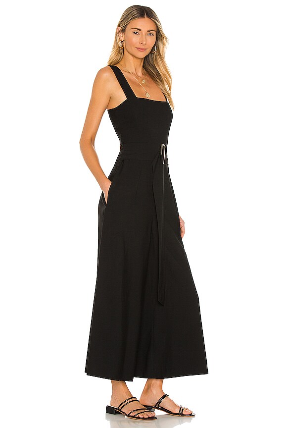 view 2 of 3 Belted Jumpsuit in Black