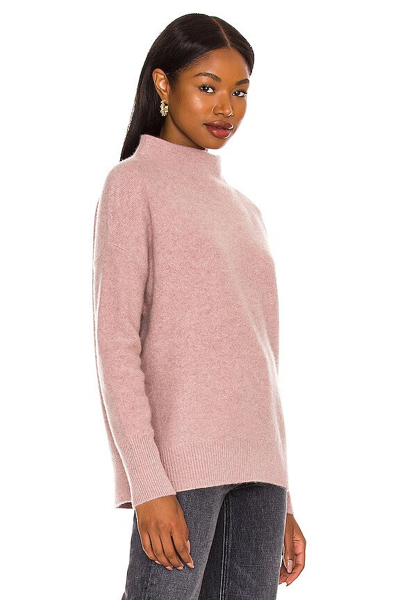 view 2 of 4 FUNNEL NECK 풀오버 in Pink Shell