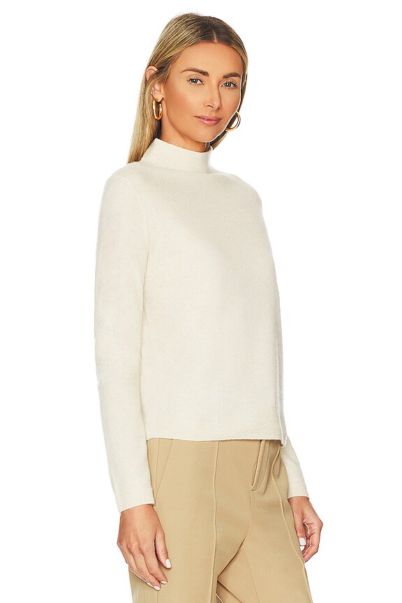 view 2 of 4 PULL MOCK NECK in Ecru