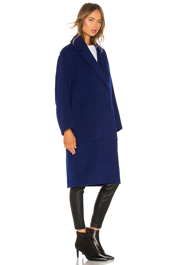 view 2 of 3 Patch Pocket Car Coat in Ink