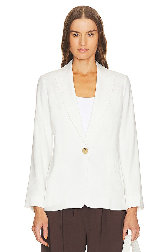 view 2 of 5 Single Breasted Blazer in Off-white