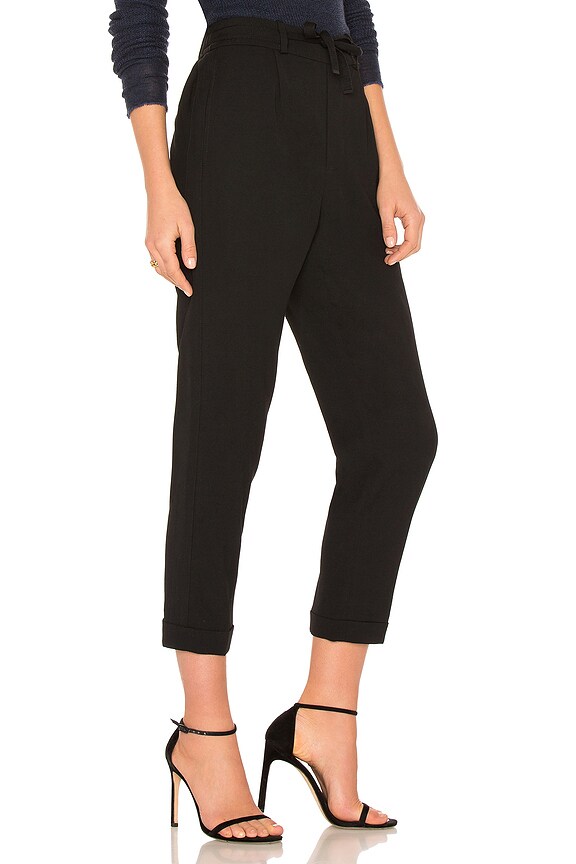 view 2 of 4 Side Strap Jogger in Black