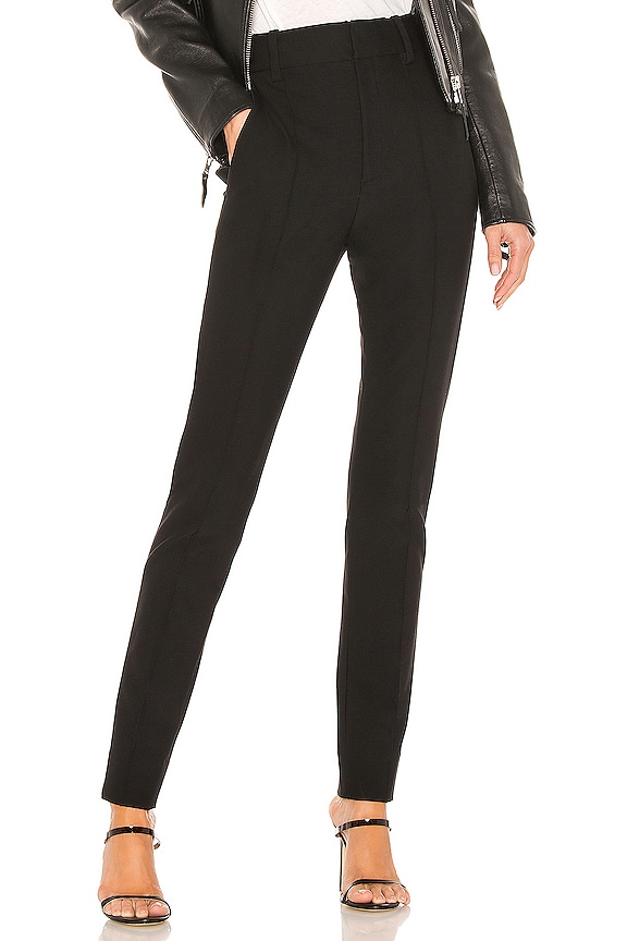 view 1 of 5 High Waist Cigarette Pant in Black