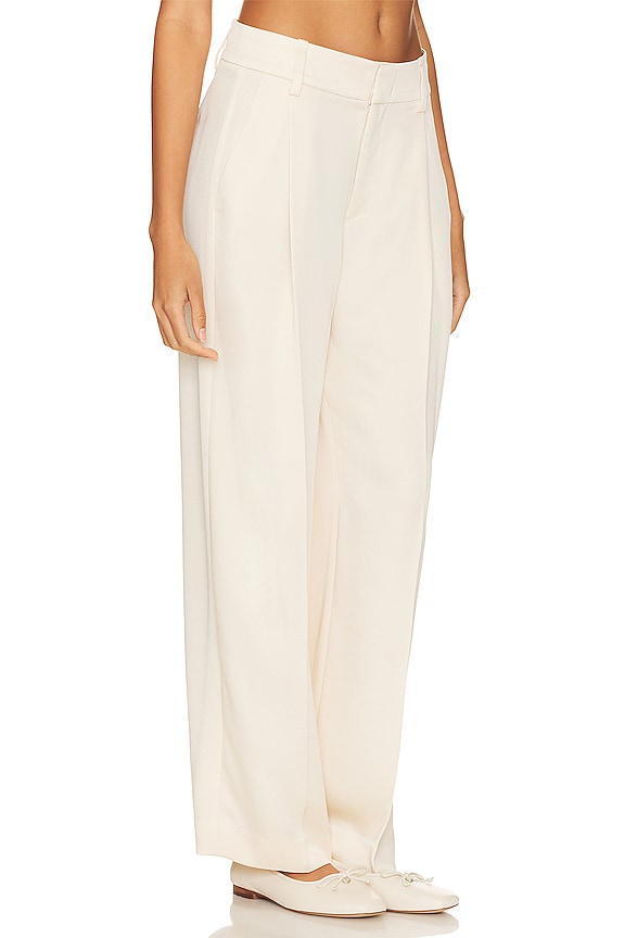 view 2 of 4 Satin Wide Leg Pant in Enoki