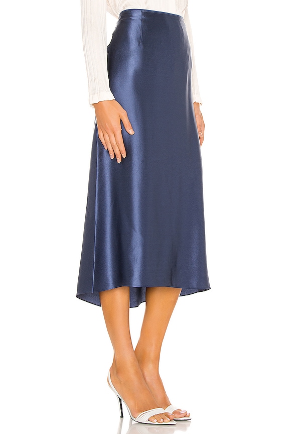 view 2 of 4 Satin Slip Skirt in Orion