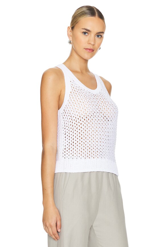 view 2 of 4 CAMISETA TIRANTES STITCH in Optic White