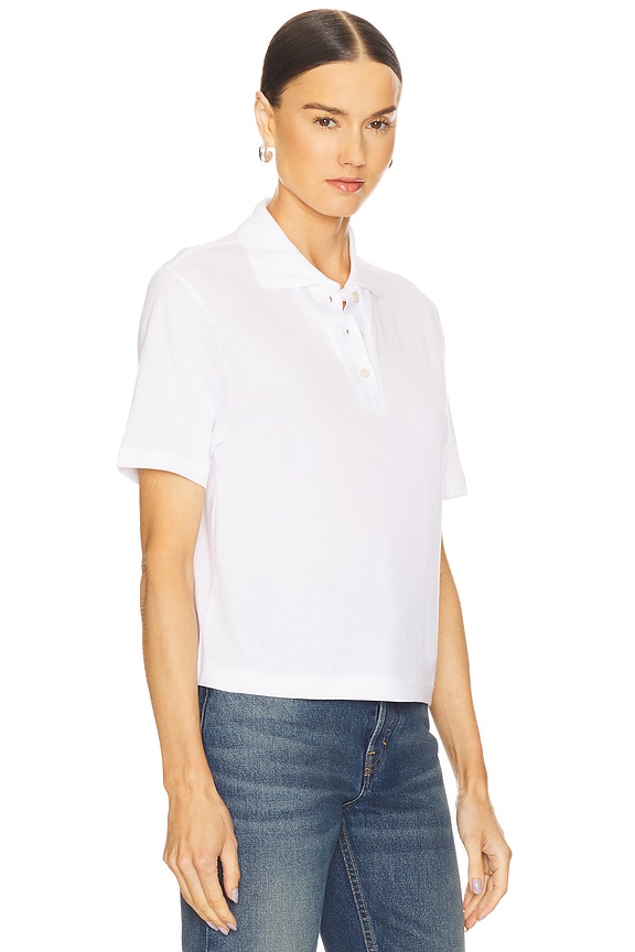 view 2 of 4 POLO DE MANGA CORTA EASY in Optic White