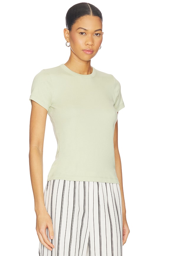 view 2 of 4 Shrunken 90s Tee in Pale Fern