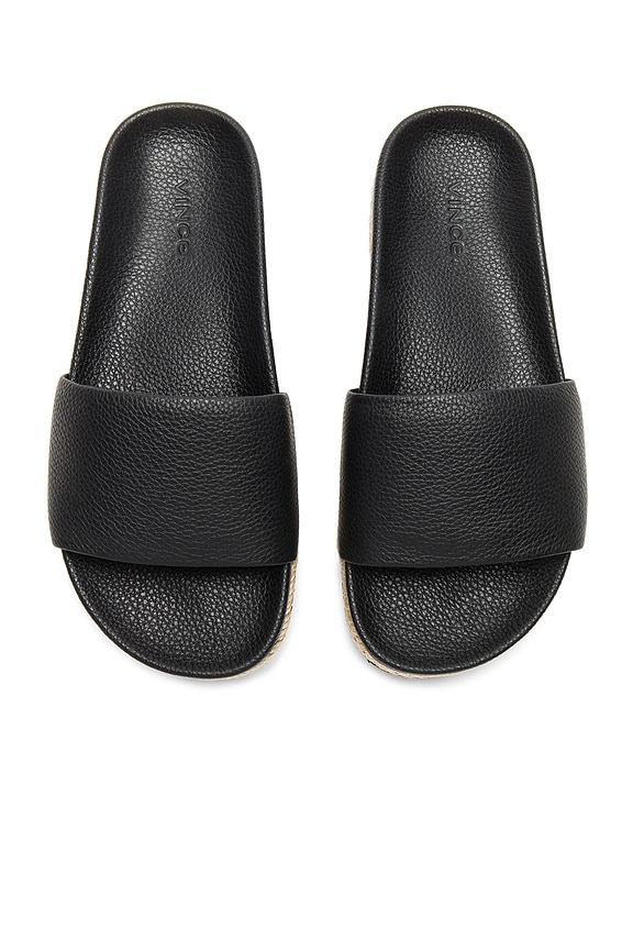 view 1 of 5 Aurelia Slide in Black Bag Peggy Leather
