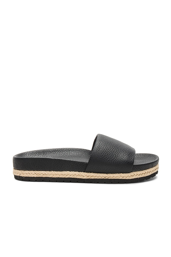 view 2 of 5 Aurelia Slide in Black Bag Peggy Leather