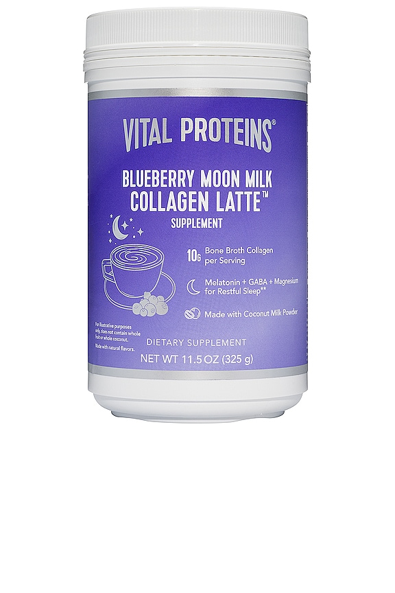 view 1 of 3 Blueberry Moon Milk Collagen Latte in 