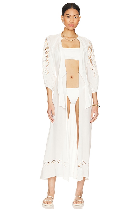 view 2 of 4 KNOT LONG カフタン in Off White