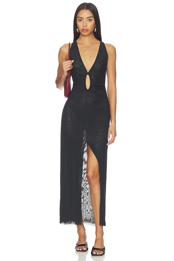 view 1 of 3 Aimee Midi Cover Up in Black