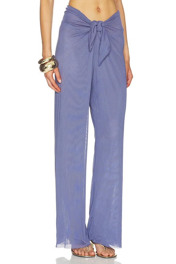 view 2 of 6 PANTALON PAREO in Blue