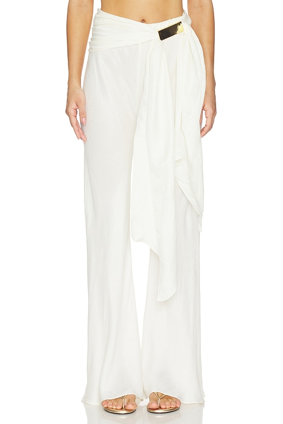 view 1 of 6 X Rosie Huntington-Whiteley Rosie Pant in Off White