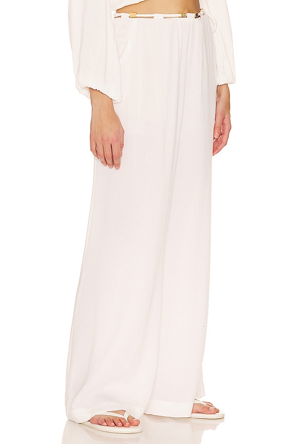 view 2 of 4 Miko Detail Pant in Off White