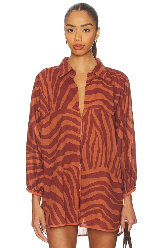 view 2 of 5 Mori Long Sleeve Blouse in Multi