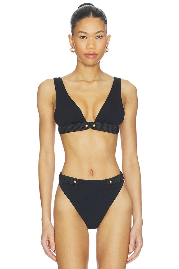 view 1 of 4 HAUT DE MAILLOT DE BAIN LIAN in Firenze Black
