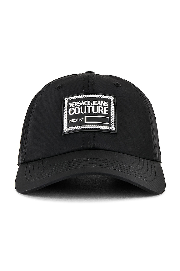 view 2 of 3 Gummy Label Hat in Black