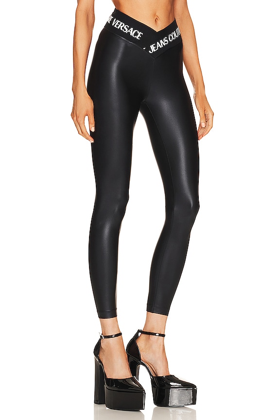 view 2 of 4 Shiny Legging in Black