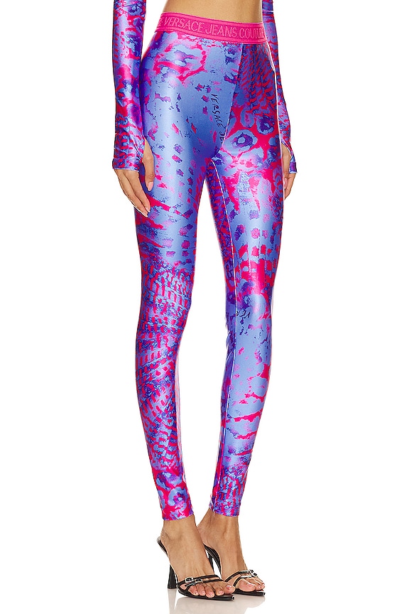 view 2 of 4 Leggings in E261-bonnie Light Blue