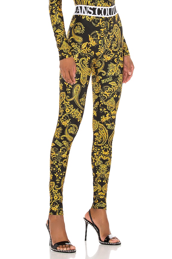 view 2 of 5 Paisley Legging in Nero