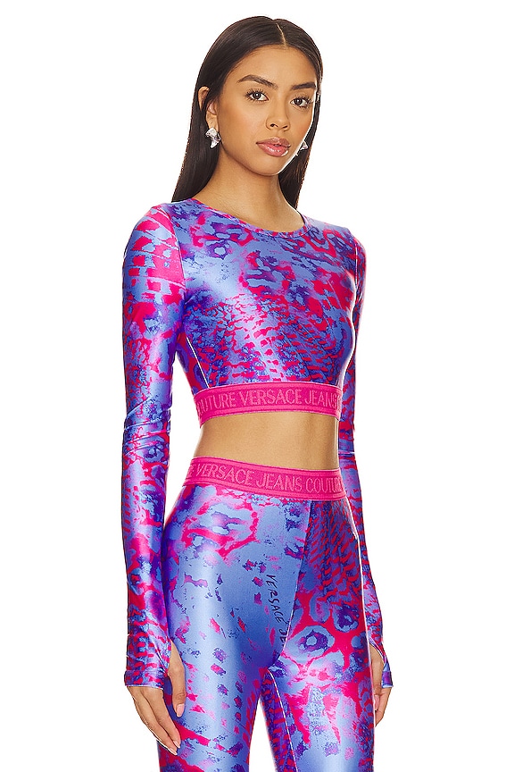 view 2 of 4 ФУТБОЛКА С ДЛИННЫМ РУКАВОМ in E261-bonnie Light Blue