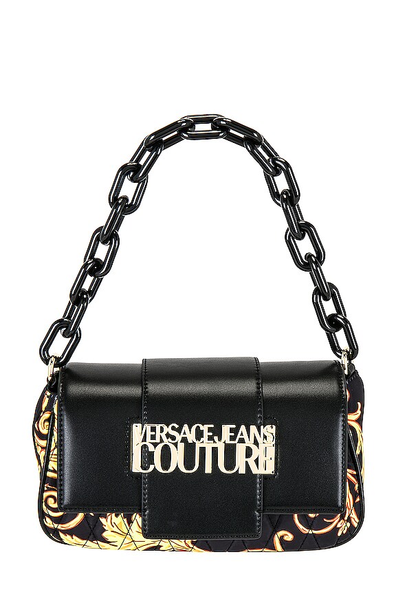 view 2 of 6 Logo Loop Bag in Black & Gold