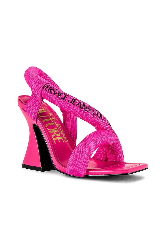 view 2 of 5 Kristen Puff Heel in Hot Pink