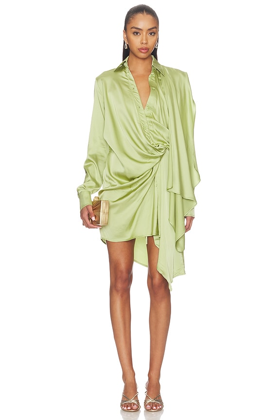 view 1 of 3 Isadora Dress in Pistachio