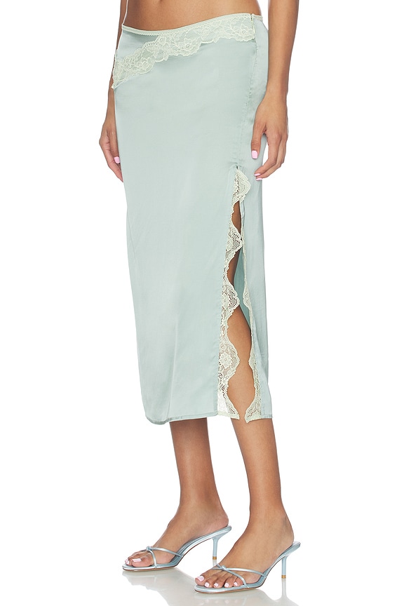 view 1 of 6 FALDA ATTITUDE in Antique Blue & Pistachio
